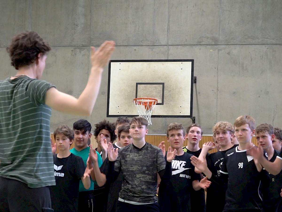 Applaus, Applaus für die musikalischen Sportler