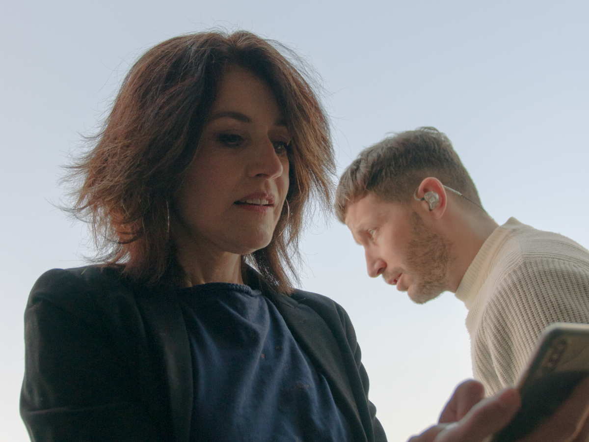 Sina und Tacchi an der frischen Luft