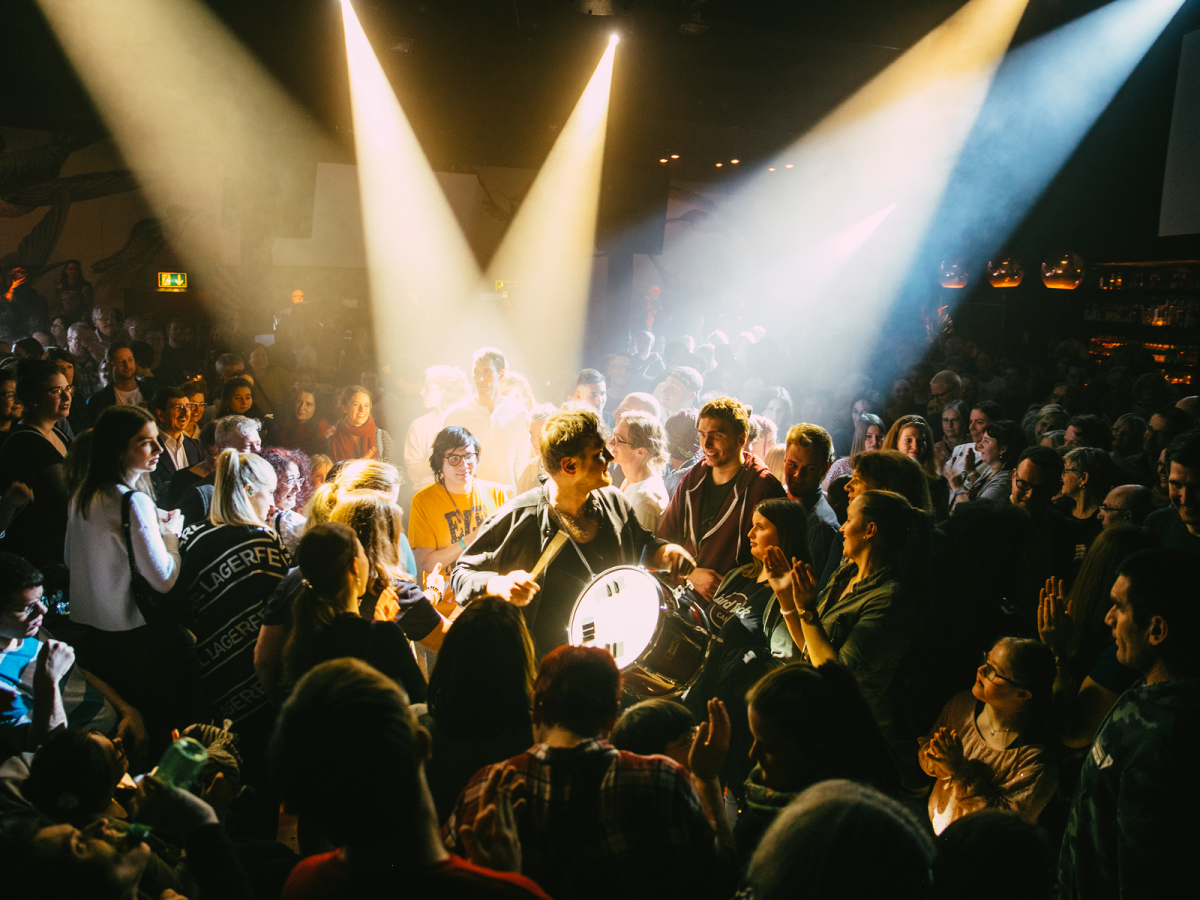 Sold out - die gemeinsame Show im Zürcher Club Plaza